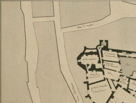 plan du Palais de l'Ombrière