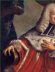 Portrait de M. de Maniban, président au parlement de Toulouse : cette famille possédait notamment en Médoc la maison noble de Livran, à Saint-Germain-d’Esteuil