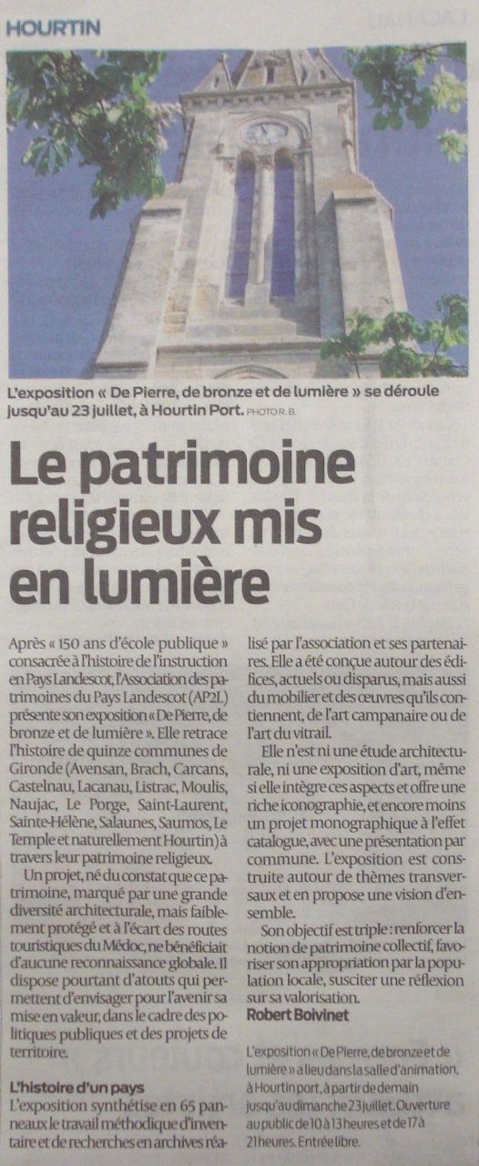 Sud Ouest 13 juillet 2017